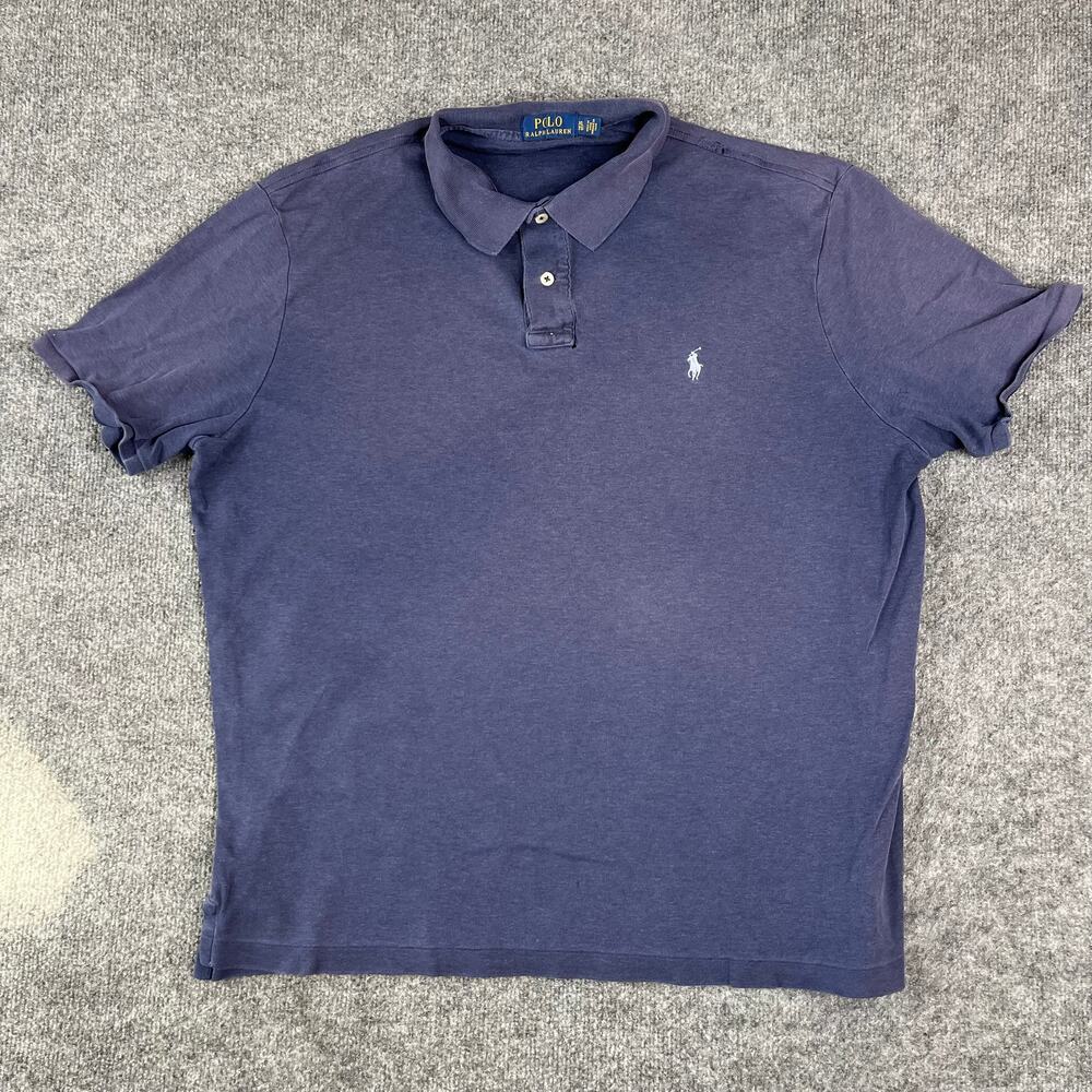 Polo Ralph Lauren Polo Shirt Mens Size XL Blue Classic Fit Short Sleeve Casual
